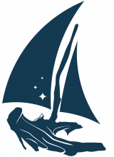 фавикон Лого driftwood темно-синий знак